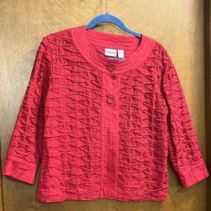 Chico’s Red Jacket